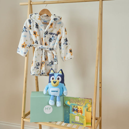 Personalised Bluey Read, Snuggle and Cuddle Gift Set