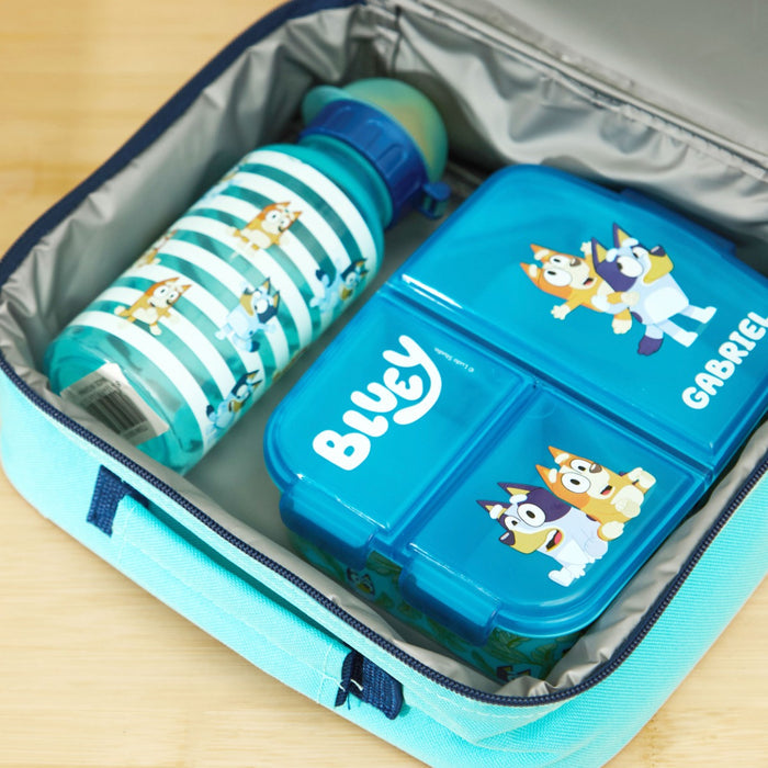 Personalised Bluey Rectangular Insulated Lunch Bag