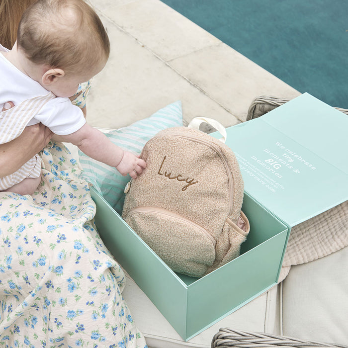 Personalised Borg Bear Ear Backpack