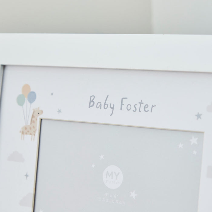 Personalised Born In 2026 Animal Photo Frame
