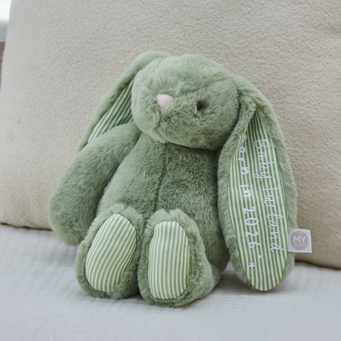 Personalised Born in 2026 Sage Bunny