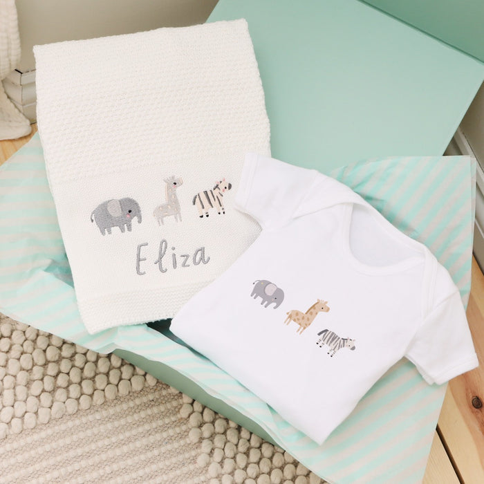 Personalised Born To Be Loved Naptime Baby Bundle