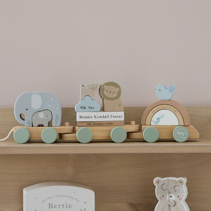 Personalised Born To Be Loved Pull Along FSC®