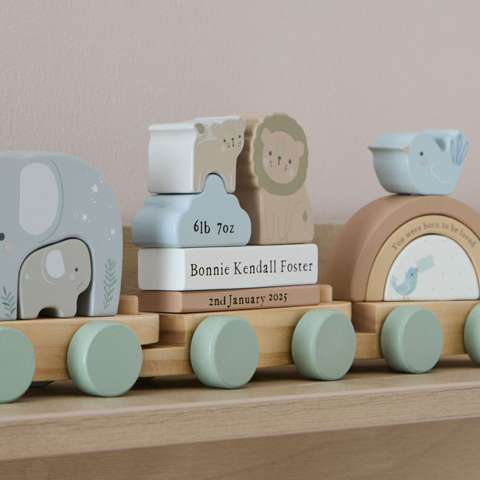 Personalised Born To Be Loved Pull Along FSC®