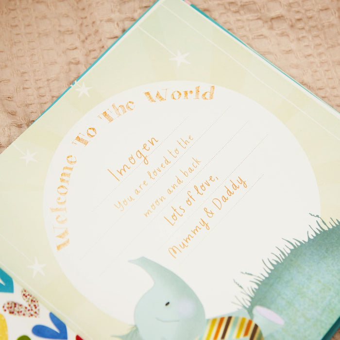 Personalised Born to be Loved Read & Play Gift Set