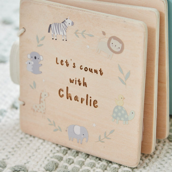 Personalised Born To Be Loved Wooden 6m+ Development Set FSC®