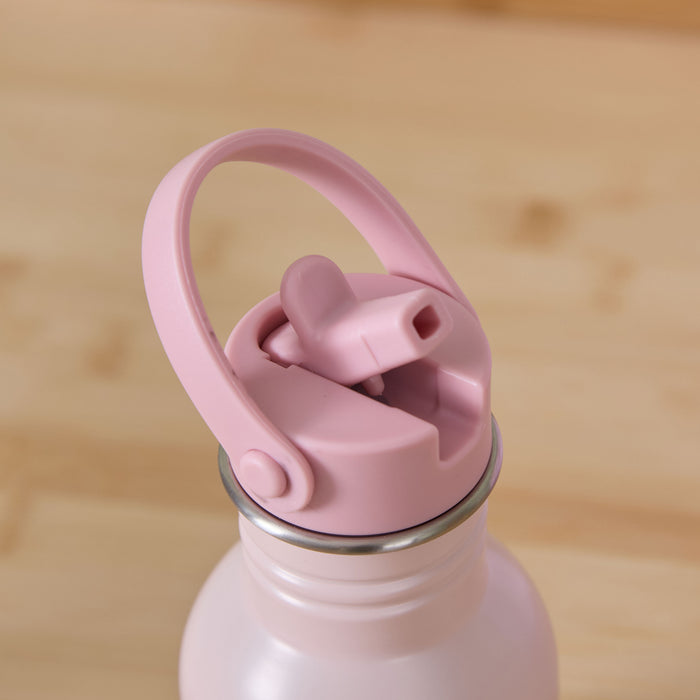 Personalised Bow Pink Water Bottle