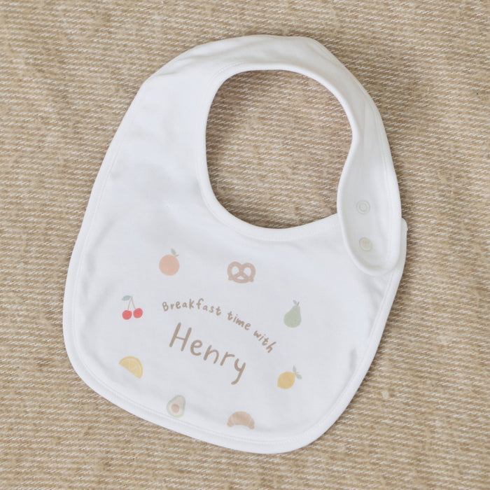 Personalised Breakfast Club Wreath Bib