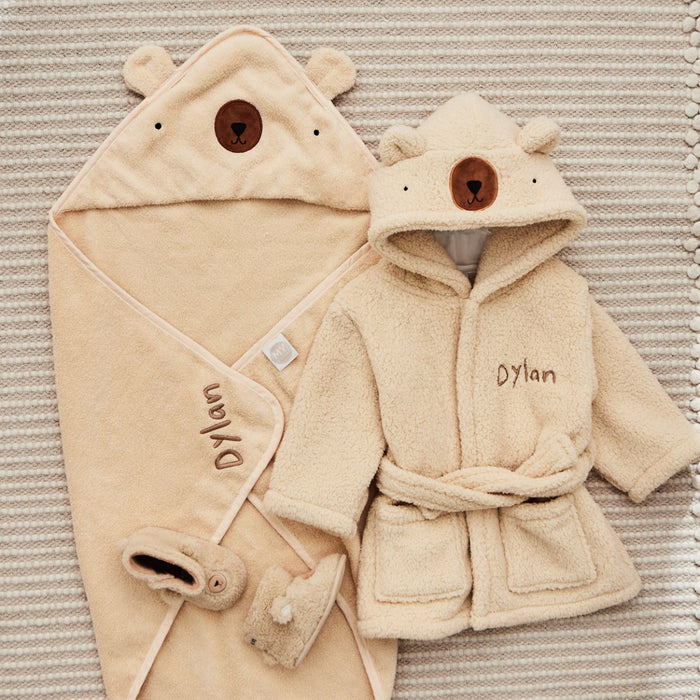 Personalised Brown Bear Nighttime Gift Set