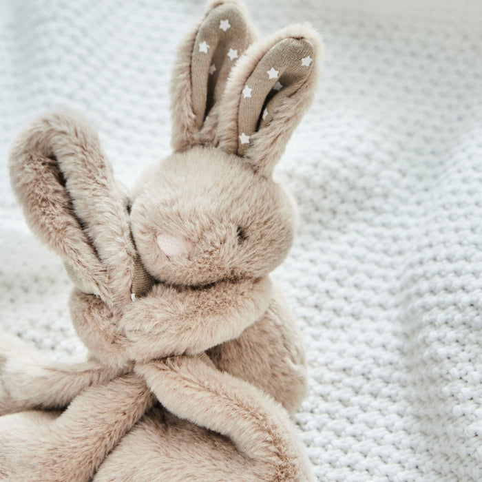 Personalised Bunny Born In 2026 Oatmeal Comforter
