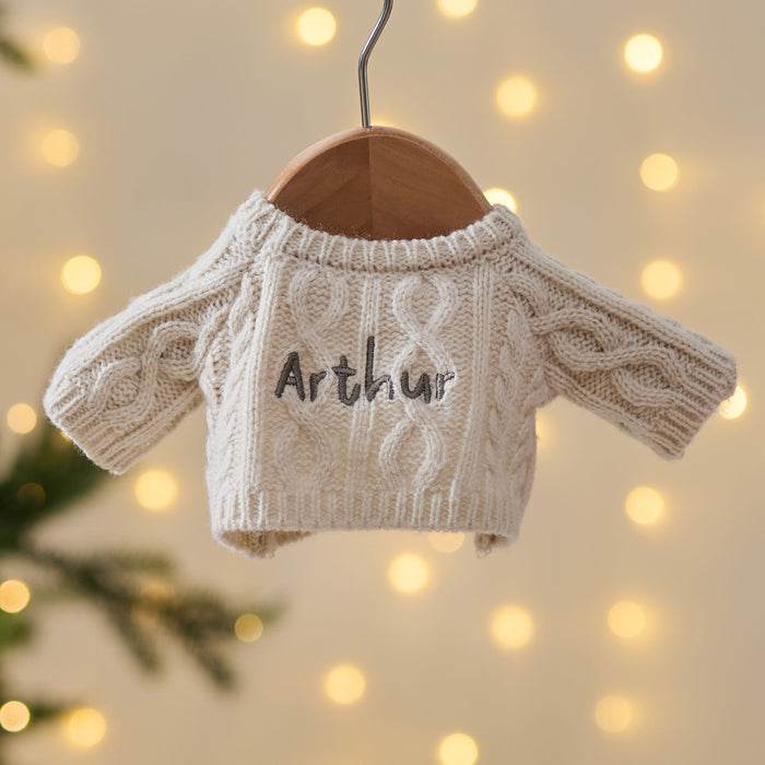 Personalised Bunny Christmas Jumper