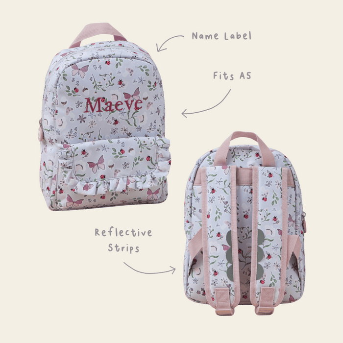 Personalised Butterfly Classic Mini Backpack