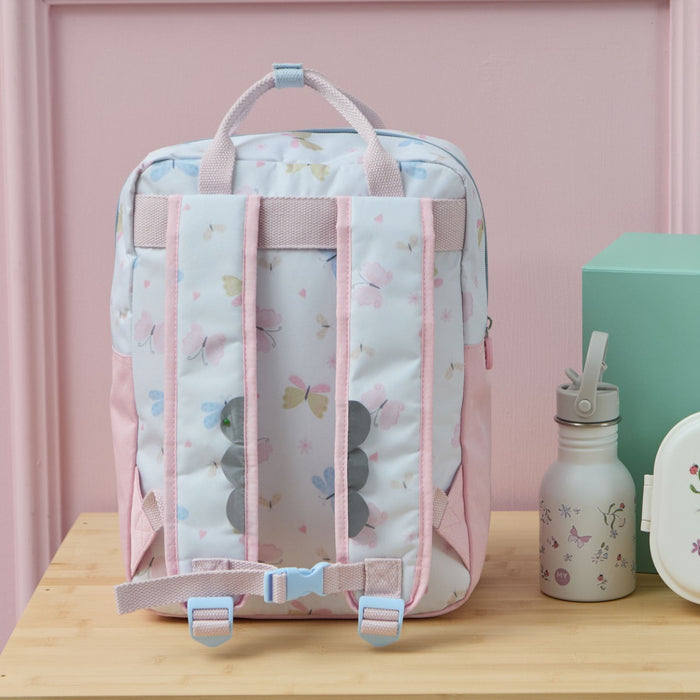 Personalised Butterfly Cube Medium Backpack
