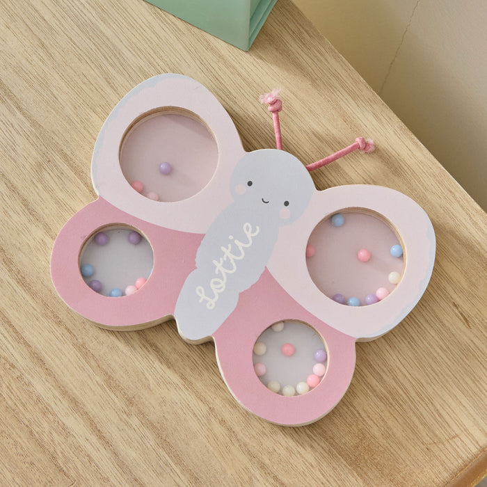 Personalised Butterfly Rattle FSC®