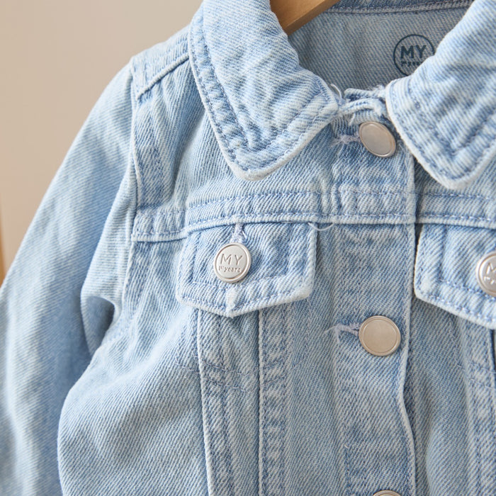 Personalised Car Stonewash Denim Jacket