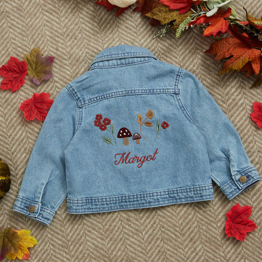 Personalised Children's Autumn Denim Jacket