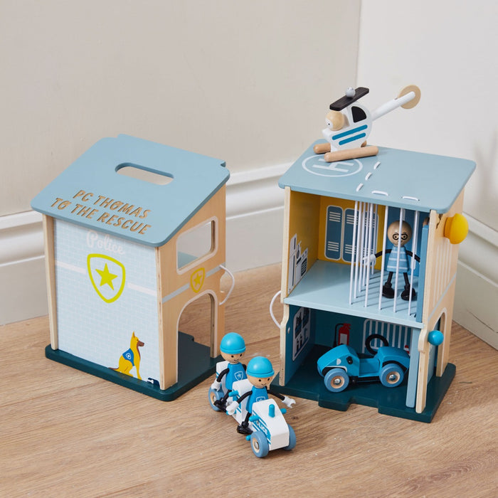 Personalised Classic World Police Station Playset