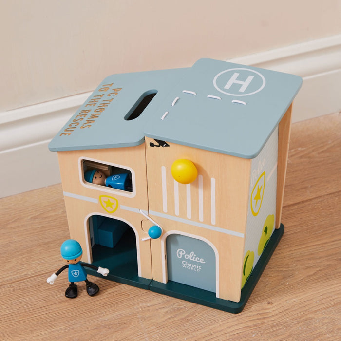 Personalised Classic World Police Station Playset