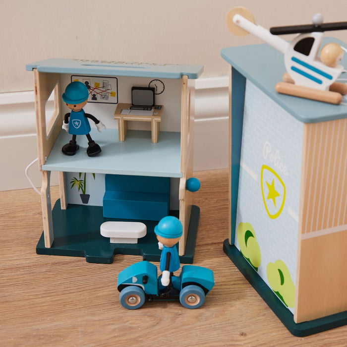 Personalised Classic World Police Station Playset