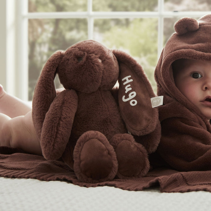 Personalised Cocoa Bunny Soft Toy