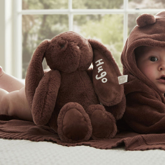 Personalised Cocoa Bunny Soft Toy