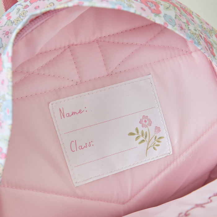 Personalised Cottage Ditsy Mini Backpack