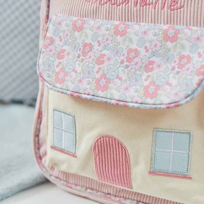 Personalised Cottage Medium Backpack