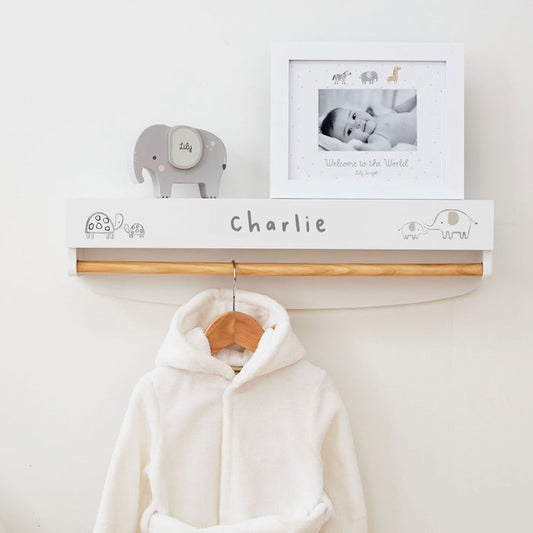 Personalised Cuddle Club Hanging Shelf