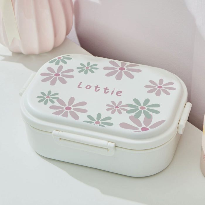 Personalised Daisy Lunch Box