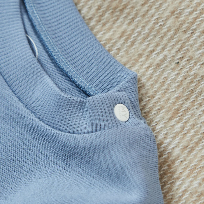 Personalised Dinosaur Blue Sweatshirt