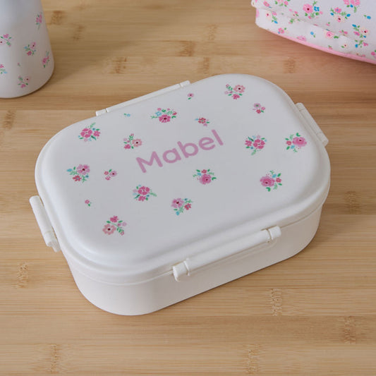 Personalised Ditsy Floral Print Lunchbox