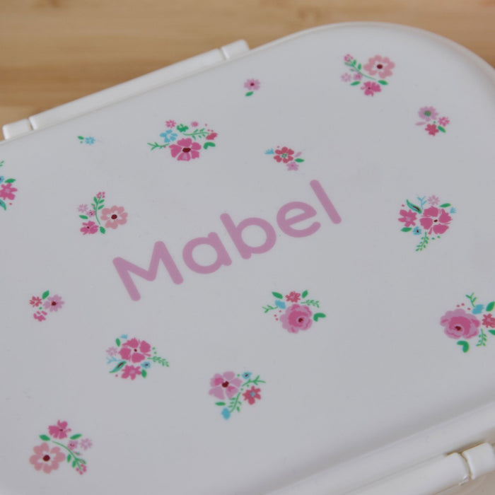 Personalised Ditsy Floral Print Lunchbox