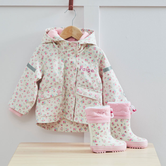 Personalised Ditsy Floral Rainy Day Gift Set