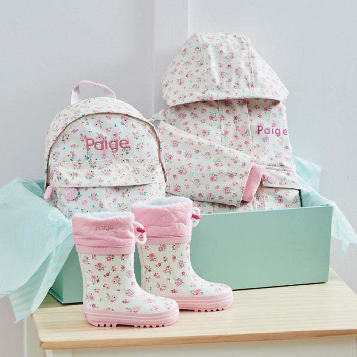 Personalised Ditsy Floral Splash & Explore Gift Set