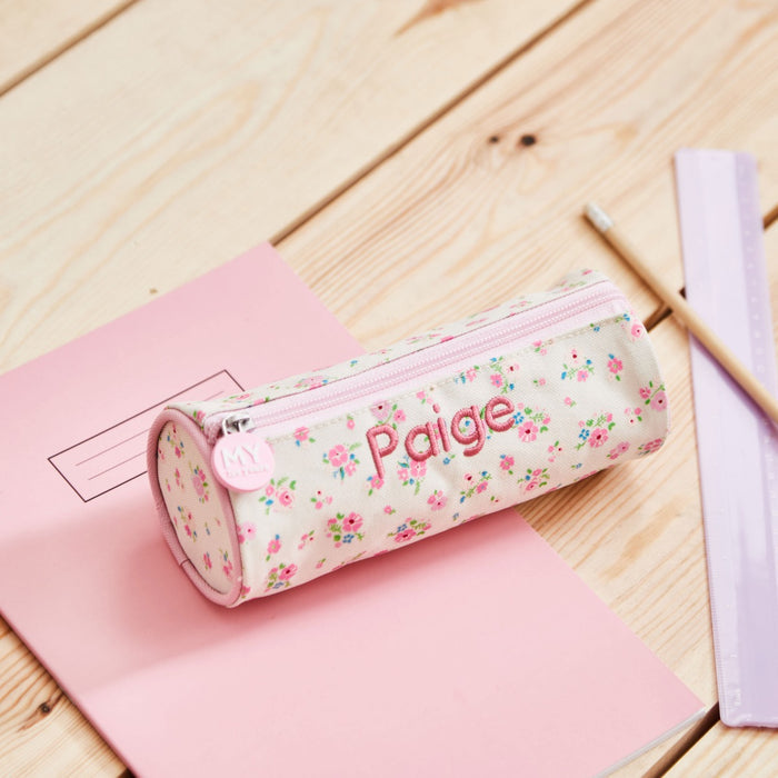 Personalised Ditsy Print Pencil Case