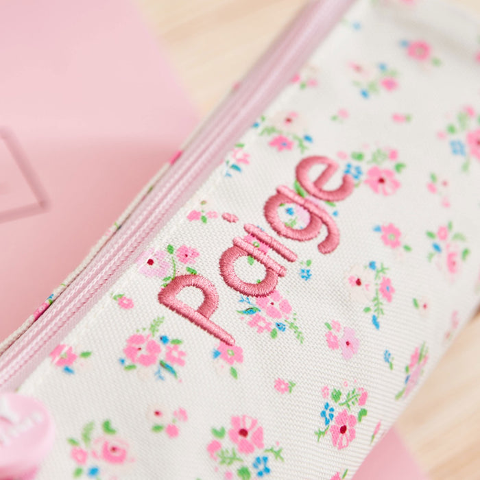 Personalised Ditsy Print Pencil Case