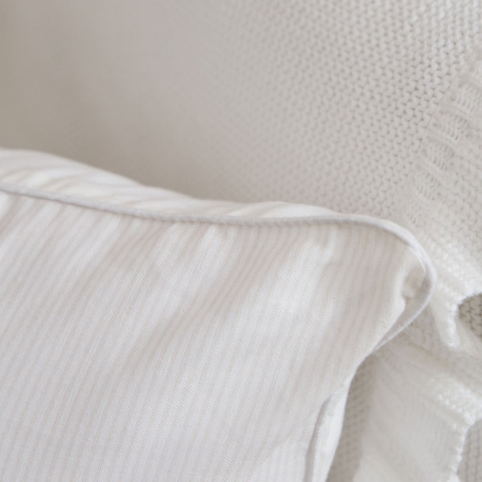 Personalised Dove Christening Linen Cushion