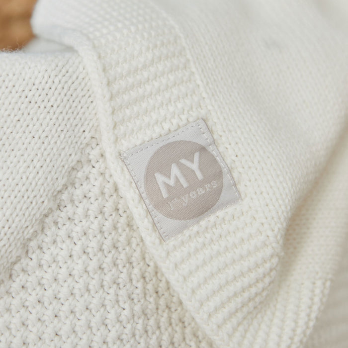 Personalised Eid Ivory Shawl