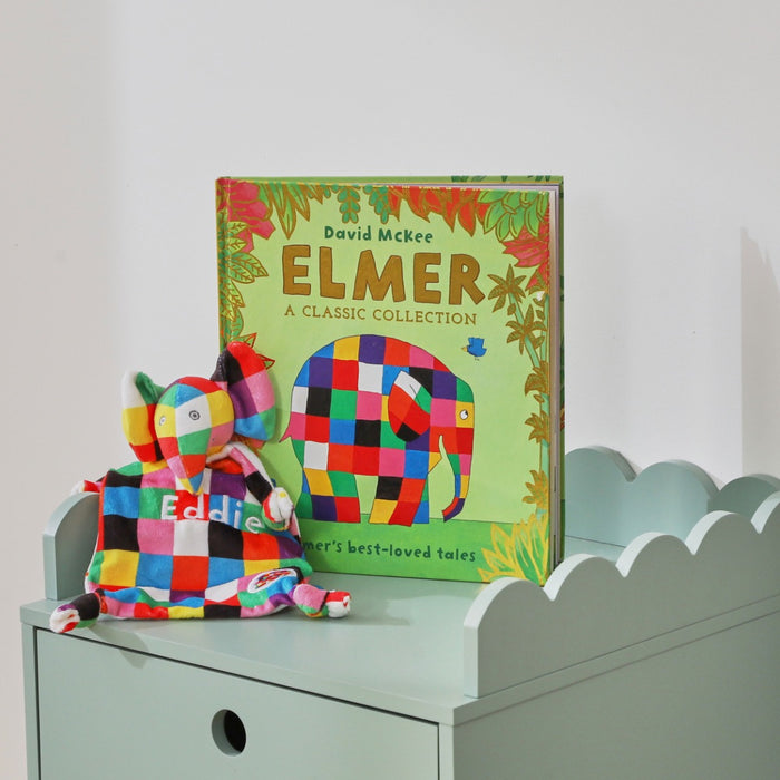 Personalised Elmer Newborn Gift Set