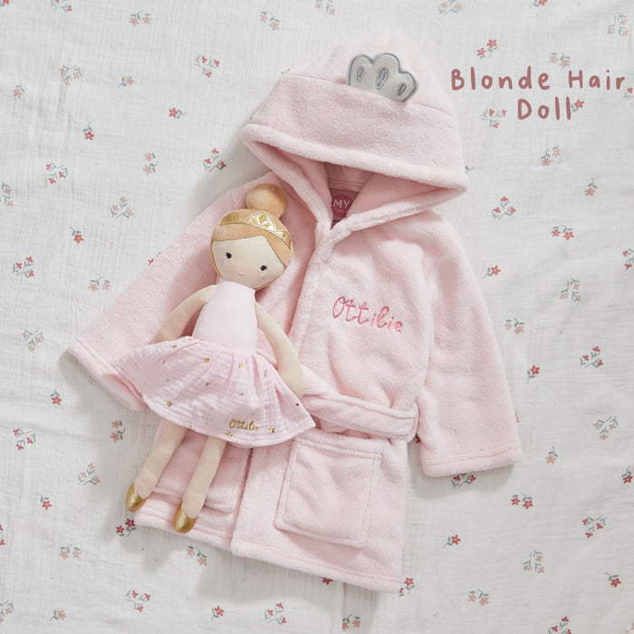 Personalised Fairy Princess Doll & Robe Gift Set