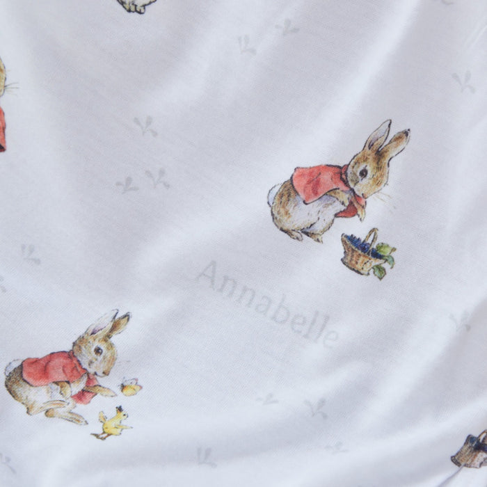 Personalised Flopsy™ Bunny Jersey Blanket