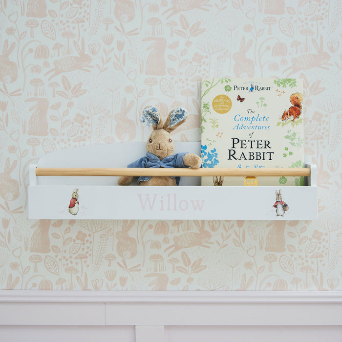 Personalised Flopsy Bunny™ Wooden Shelves