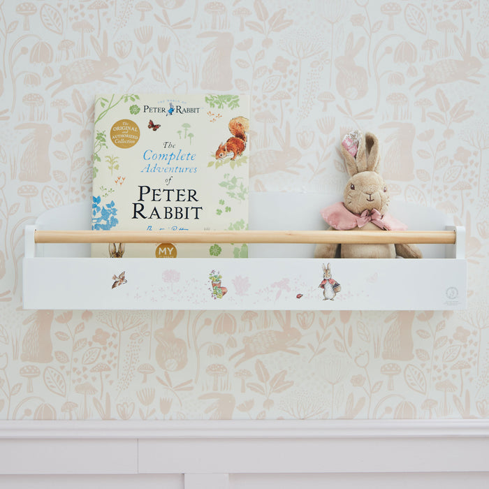 Personalised Flopsy Bunny™ Wooden Shelves