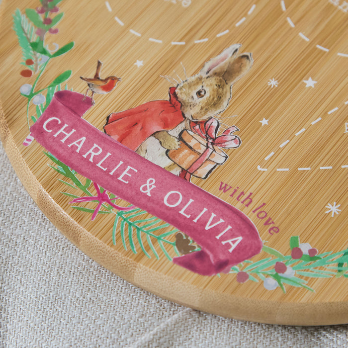 Personalised Flopsy™ Christmas Santa Platter