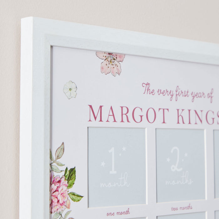 Personalised Flower Fairies™ 12-Month Baby Milestone Photo Frame