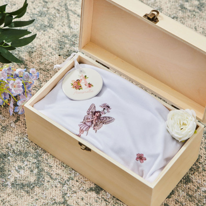 Personalised Flower Fairies™ Keepsake Wooden Box FSC®