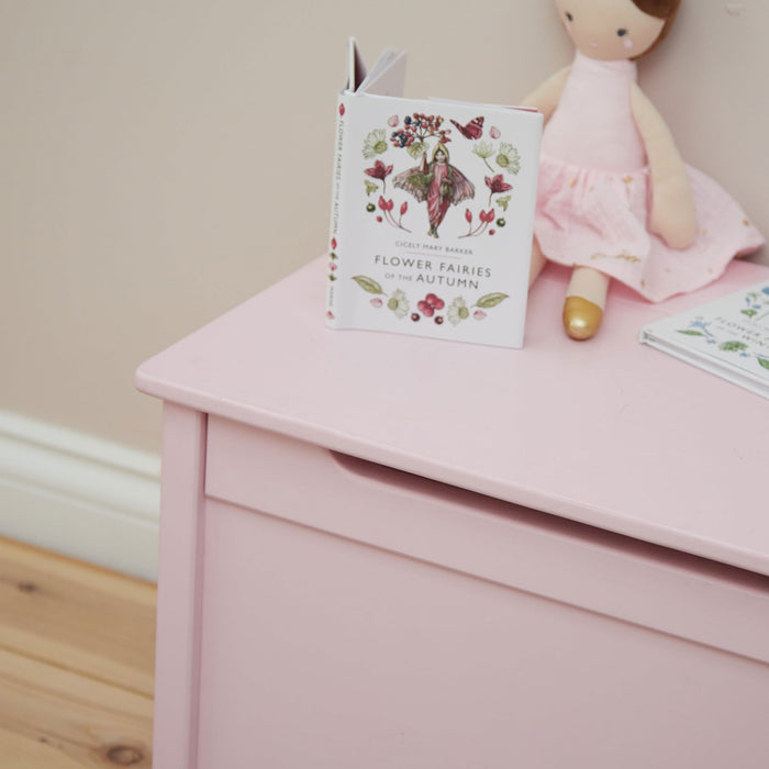 Personalised Flower Fairies™ Pink Toy Box FSC®