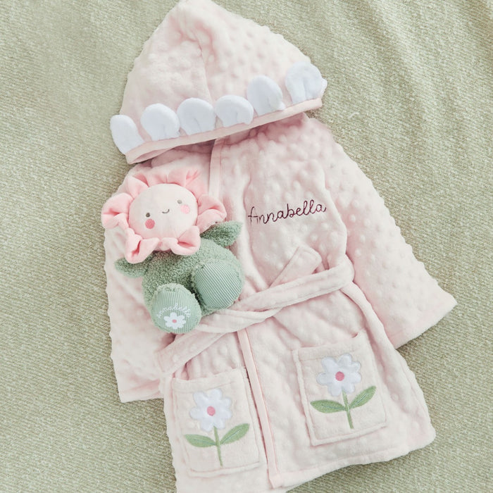 Personalised Flower Snuggle and Cuddle Gift Set