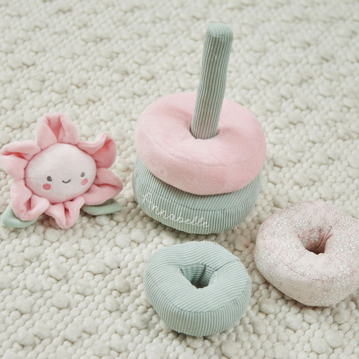Personalised Flower Soft Stacking Toy