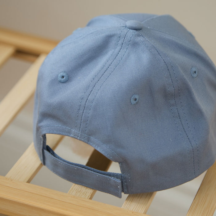 Personalised Football Blue Baseball Cap